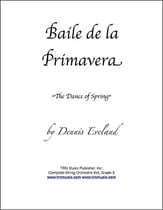 Baile de la Primavera Orchestra sheet music cover